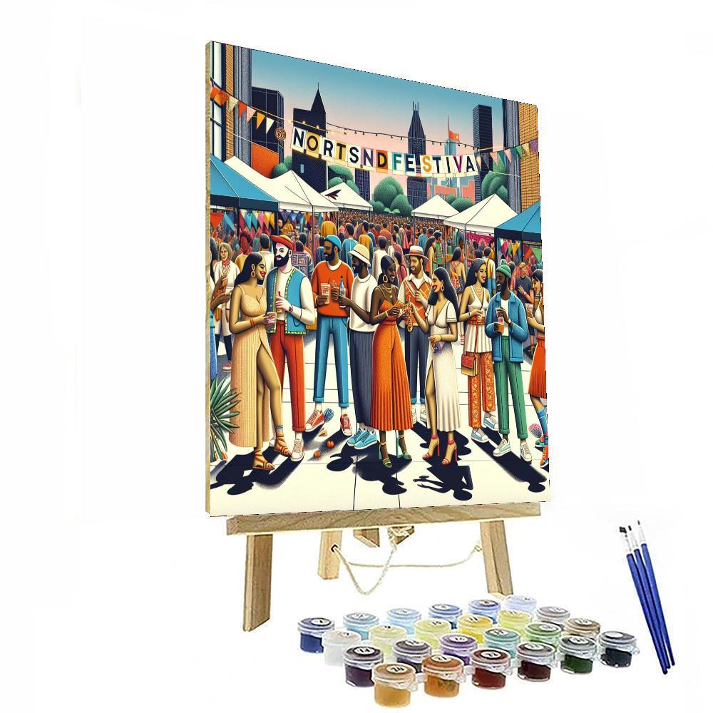 Northside Festival Paint By Number