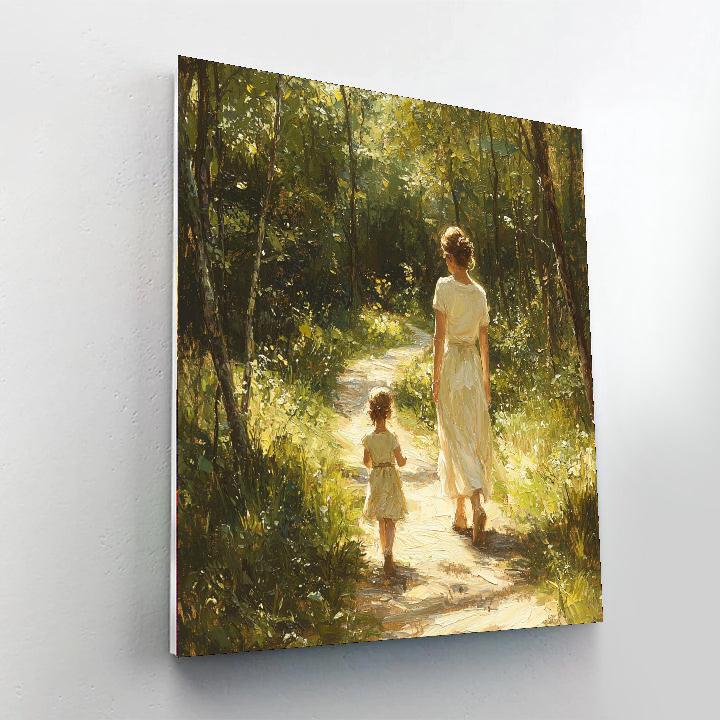 A Mother's Path Numbered Painting Kits