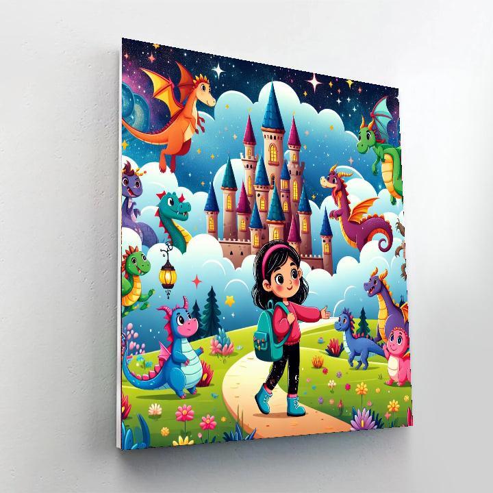Fairy Tale Fantasy Land Paint By Numbers Kits