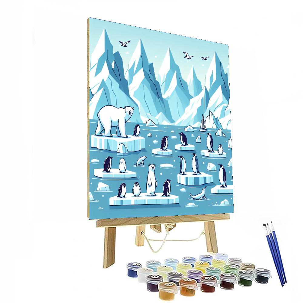 Arctic Adventures Painting Number Kit