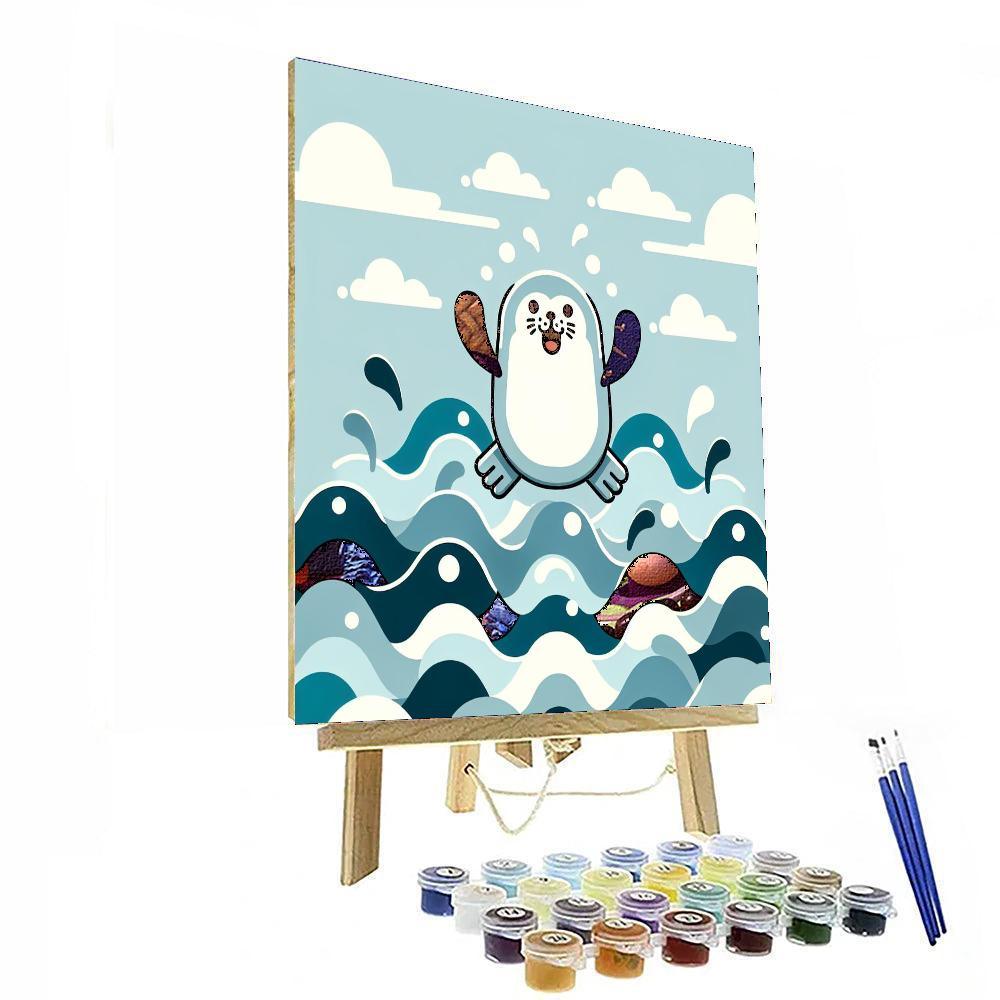 Spirited Seal Paint By Numbers Kits