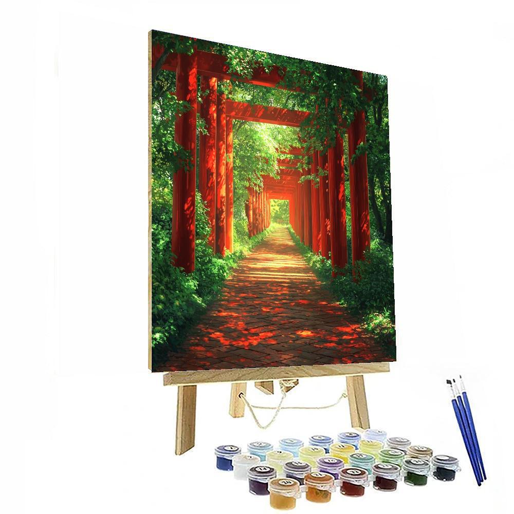 Fushimi Inari Taisha - Kyoto Number Painting