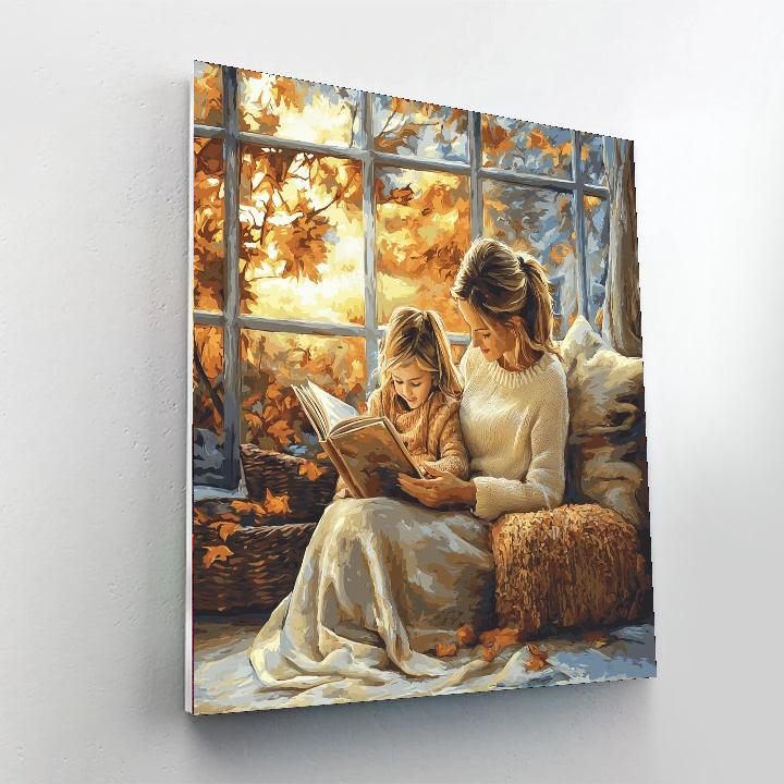 The Comfort Of A Mother's Love Painting Number Kit