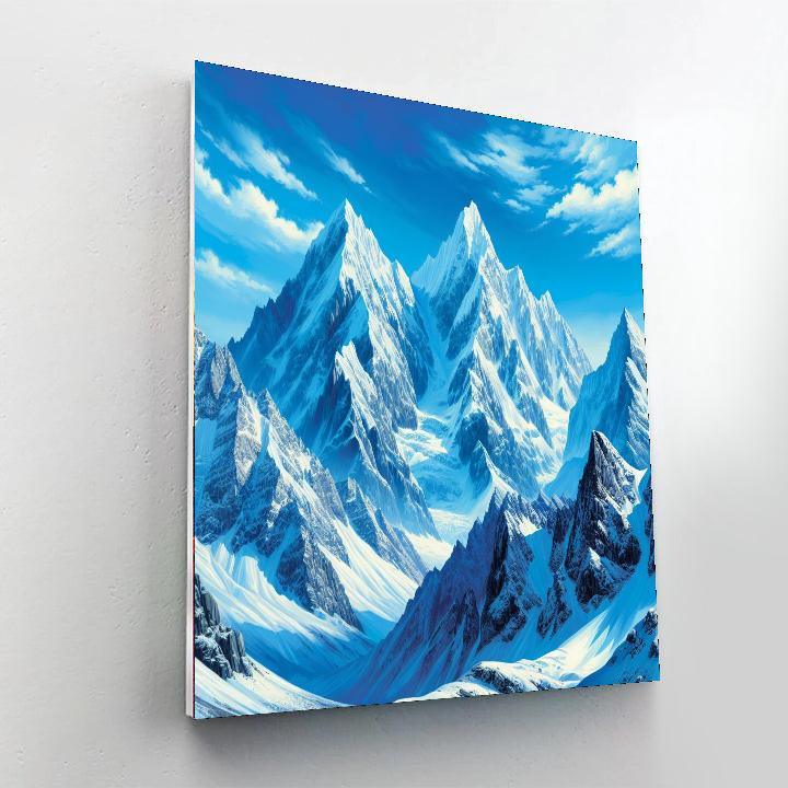 Astonishing Alpine Views Paint By Numbers Art