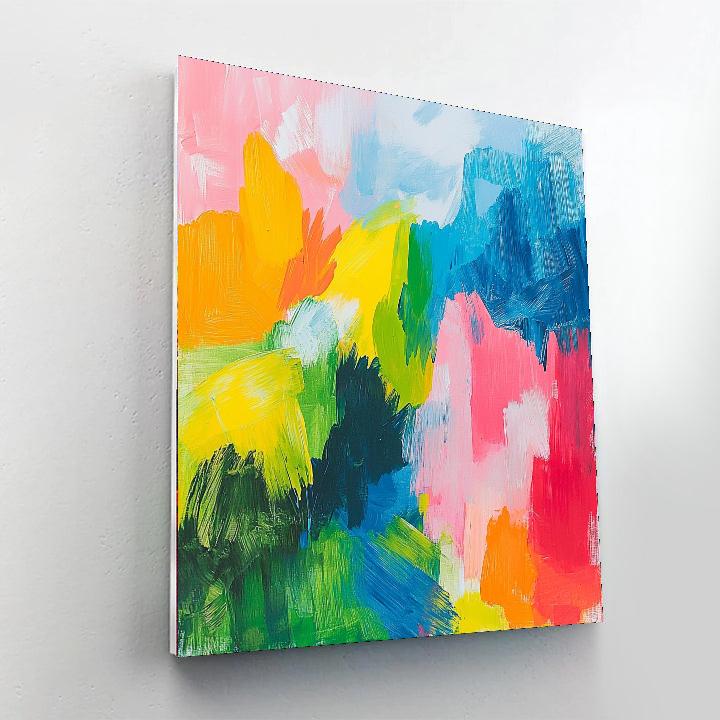 Edgar Degas Inspired Spectrum Of Serenity  Paint By Numbers Art