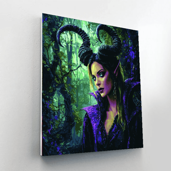 Angelina Jolie: Crafting Legends From Lara Croft To Maleficent Painting Number Kit