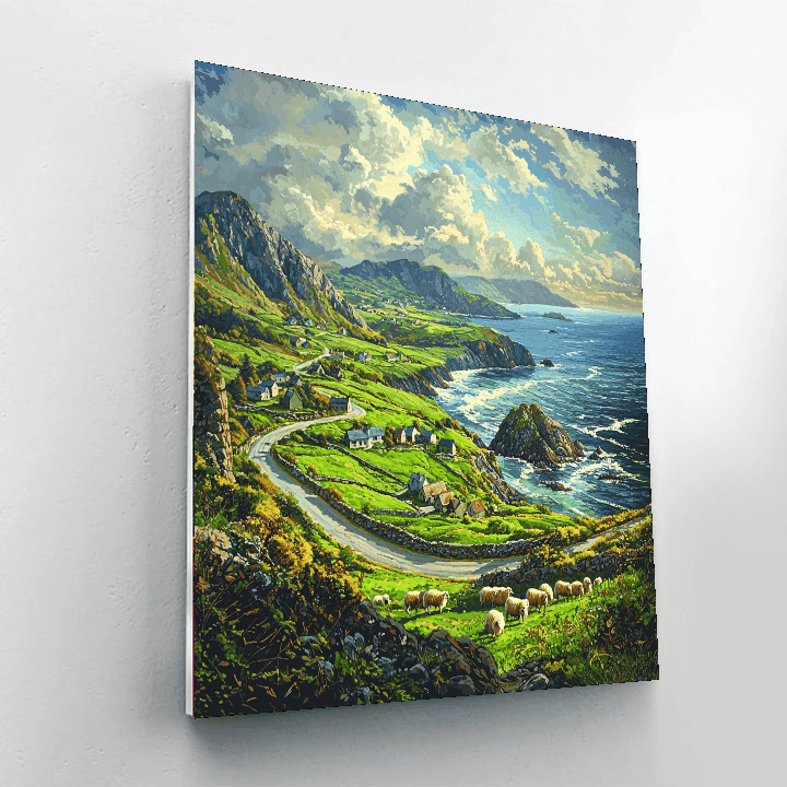 Ring Of Kerry - County Kerry Paint By Numbers Kits