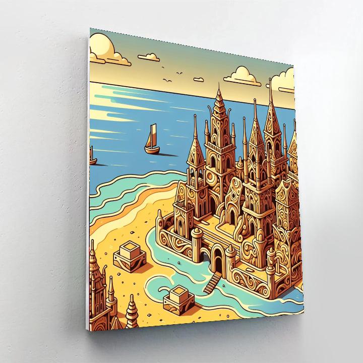 Sandcastle Spectacle Paint By Numbers Kits