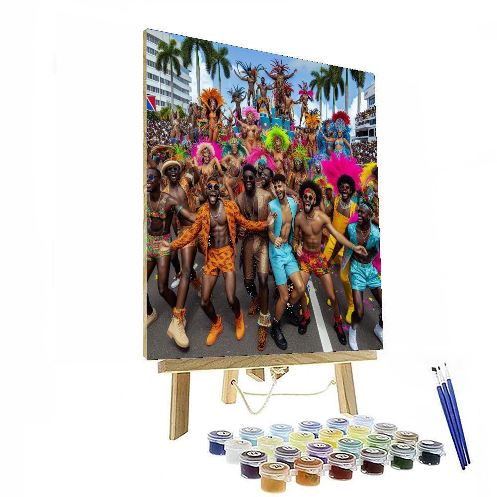 Crop Over - Barbados Painting Number Kit