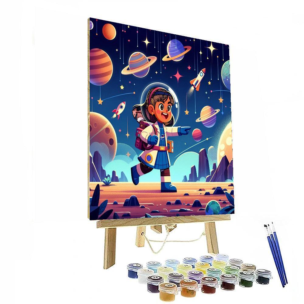 Galactic Ranger Expedition Paint By Numbers Kits