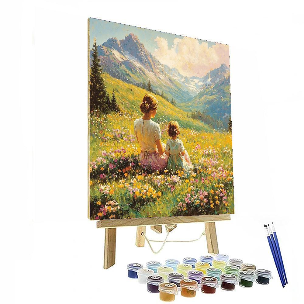 In The Heart Of Nature Number Painting