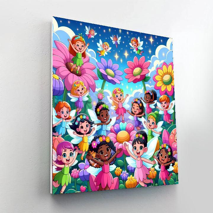 Fantasy Adventure With Fairies Painting Number Kit