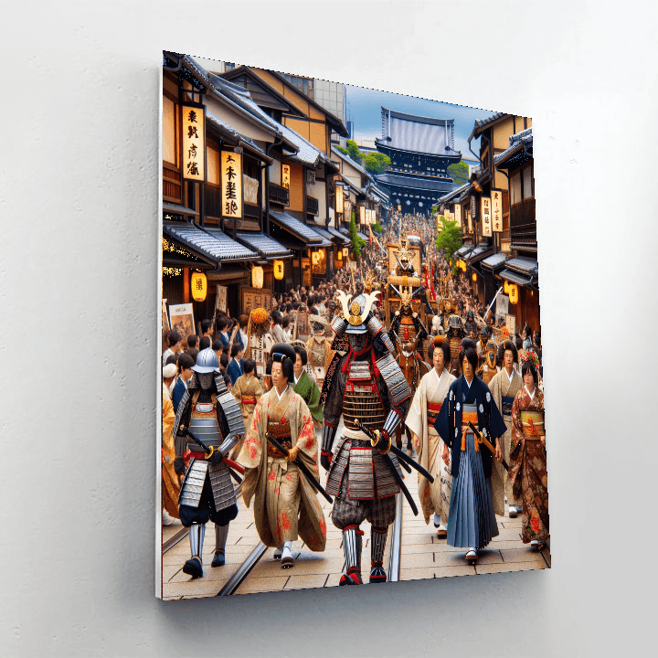 Jidai Matsuri - Japan Paint By Numbers