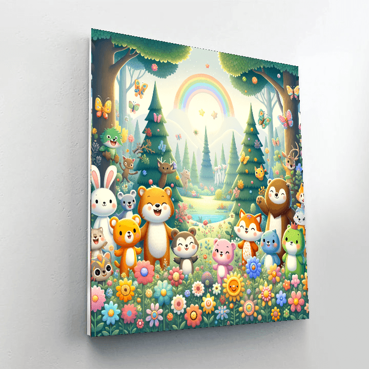 Whimsical Woodland Wonders Paint By Numbers Kits