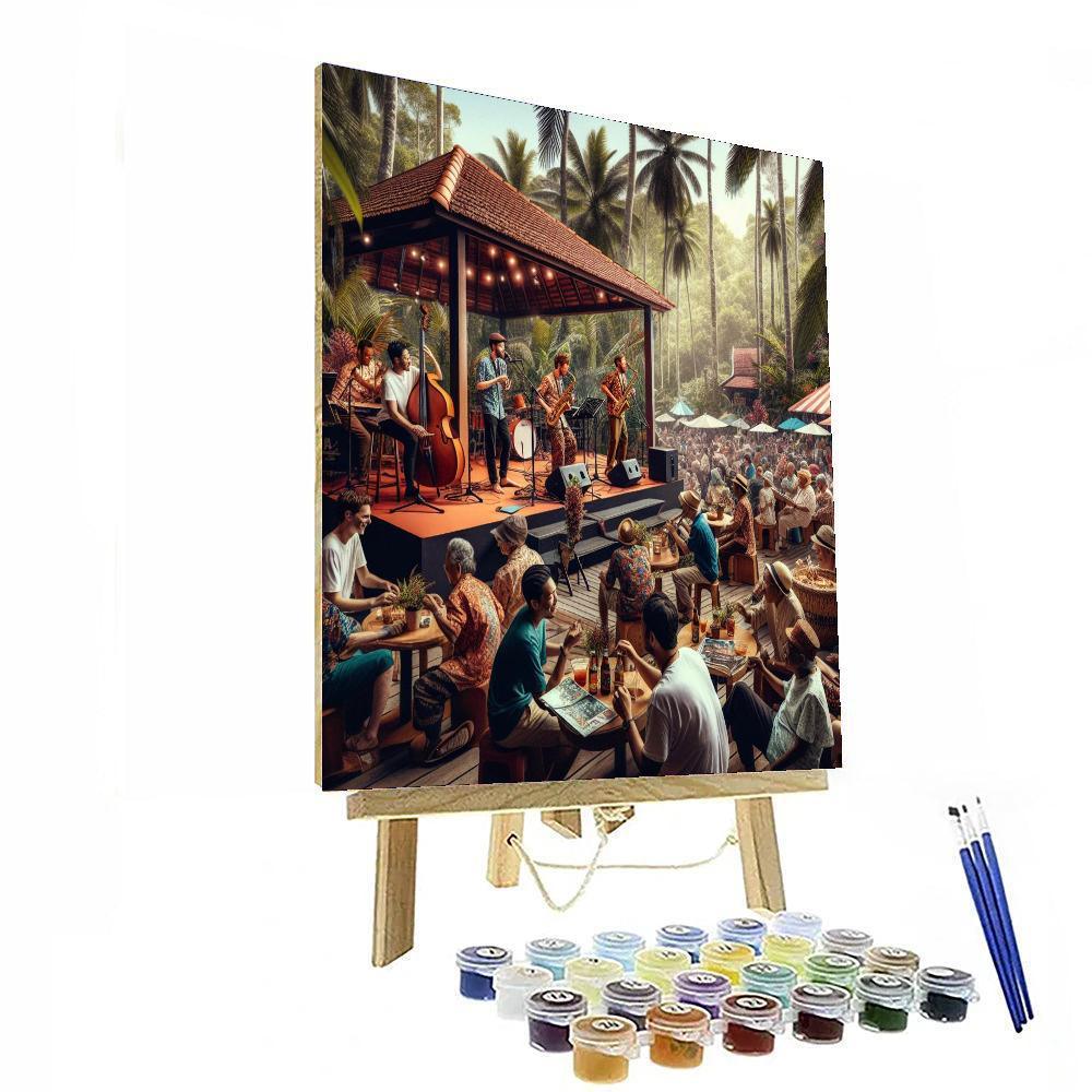 Borneo Jazz Festival - Malaysia Paint By Numbers Kits