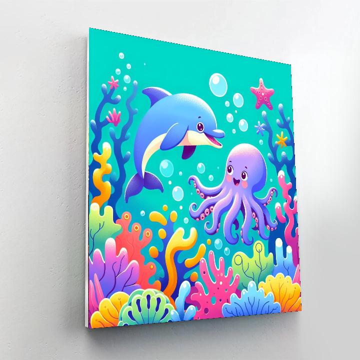 Underwater Kingdom Voyage Paint By Numbers Kits