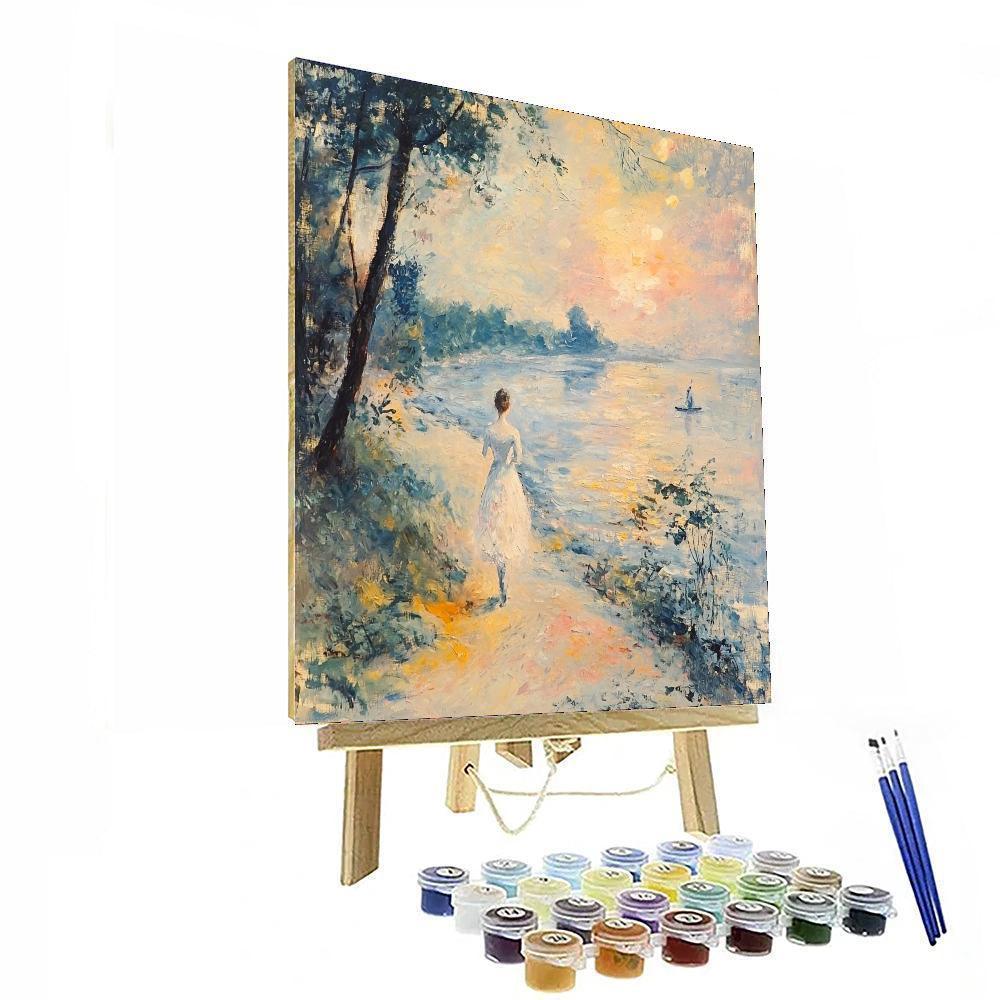 Edgar Degas Inspired Ethereal Dance Of Light  DIY Paint By Numbers