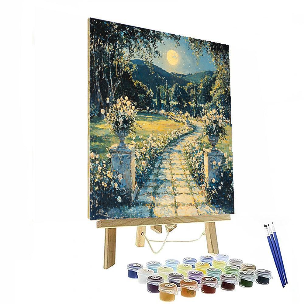 Henri Fantin-Latour Inspired Nocturnal Bloom  Paint By Numbers Kits