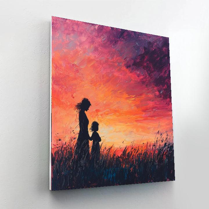 Sunrise Solitude Painting Number Kit