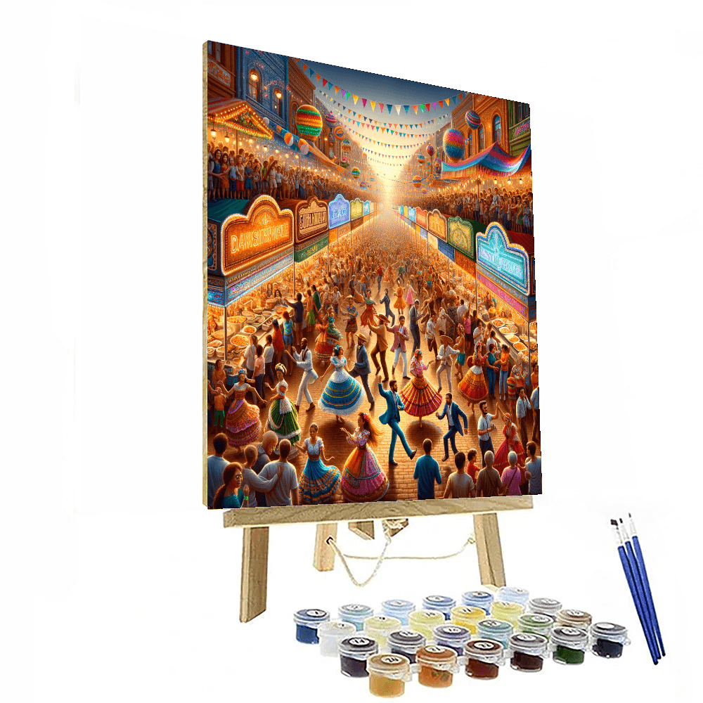 Feria De San Marcos Paint By Number