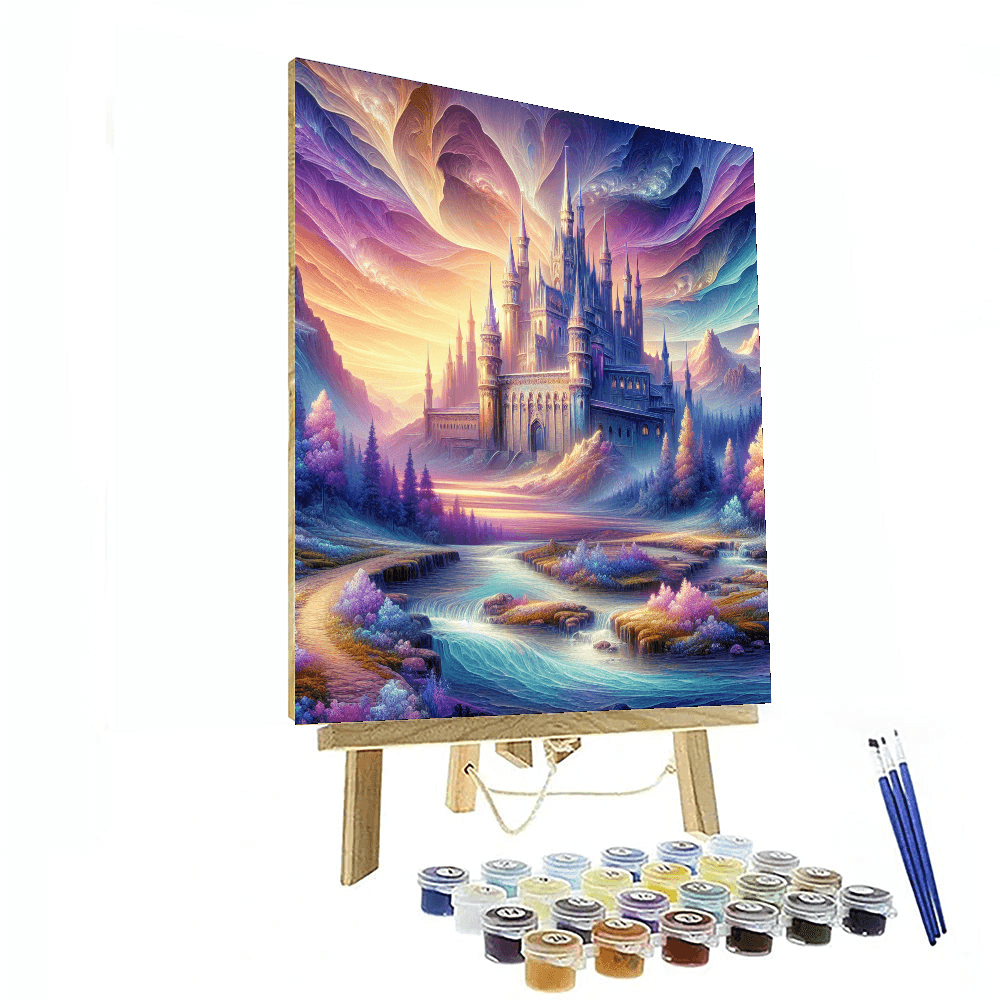 Castle Fantasy Realm Paint By Number