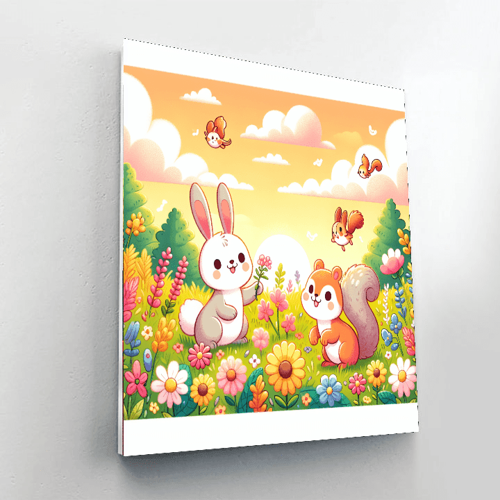 Cute Critter Collection Paint By Numbers