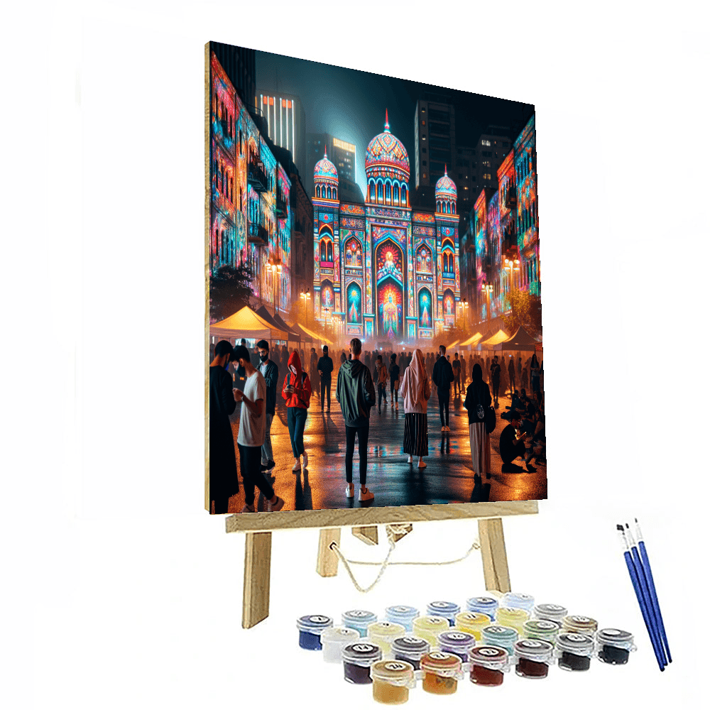 Berlin Festival Of Lights - Germany Painting Number Kit