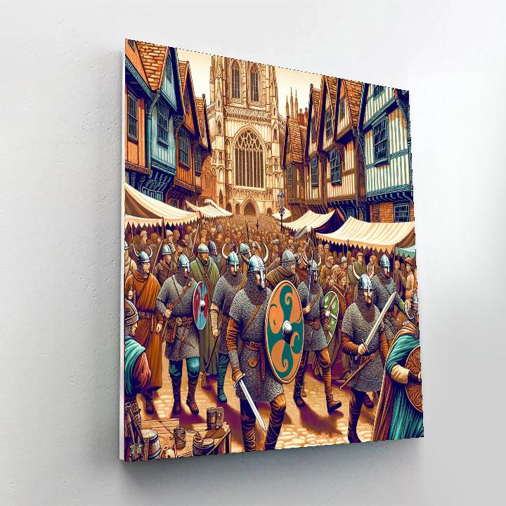 Jorvik Viking Festival - York, Uk DIY Paint By Numbers