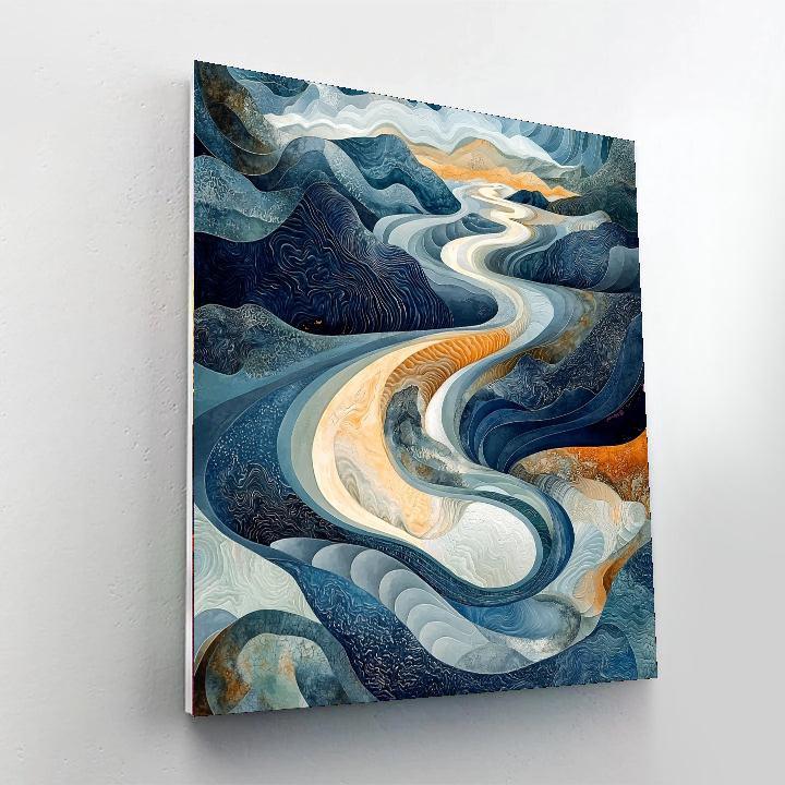 Max Ernst Inspired Mystical Echoes Of The Abyss  Paint By Numbers Kits