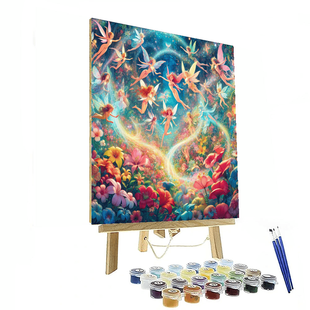 Garden Of Fairies DIY Paint By Numbers