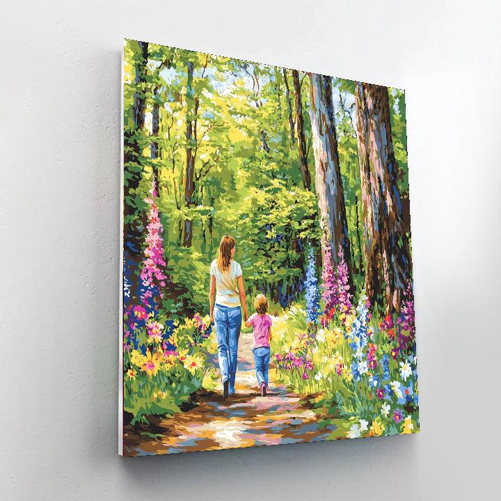 Exploring The Forest Together Paint By Number