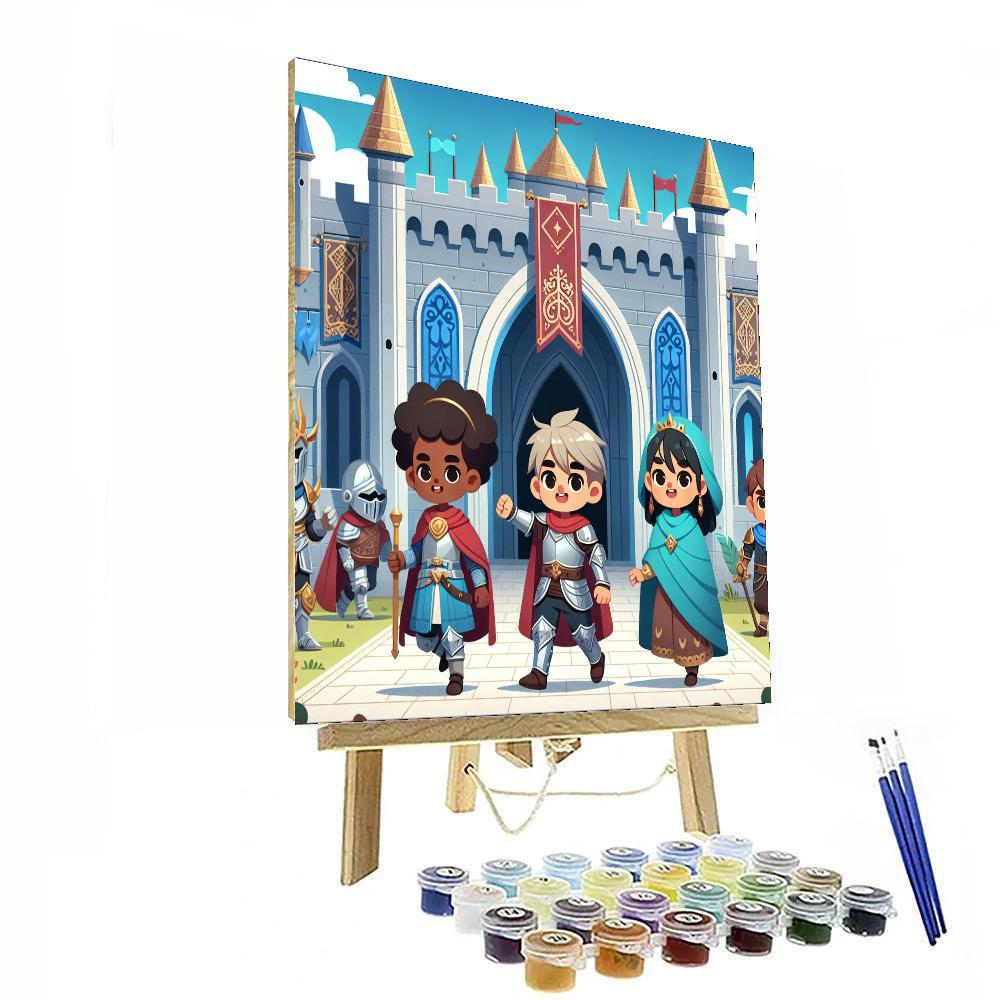 Castle Of Legends Adventure Paint By Number