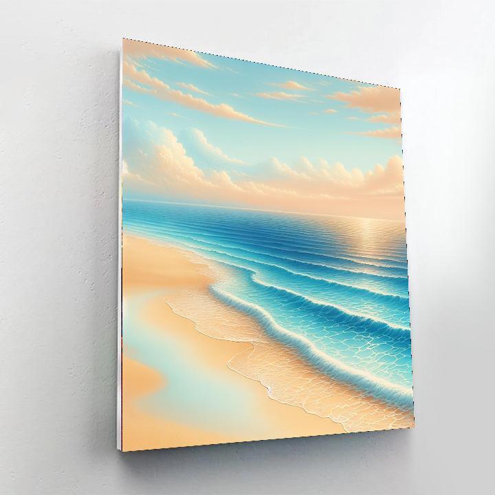 Whispering Ocean Tide Numbered Painting Kits