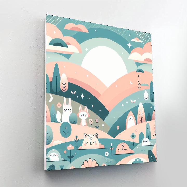 Sweet Dreams Storyland Painting Number Kit