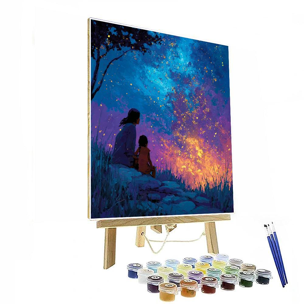 Mothers Are The Stars DIY Paint By Numbers