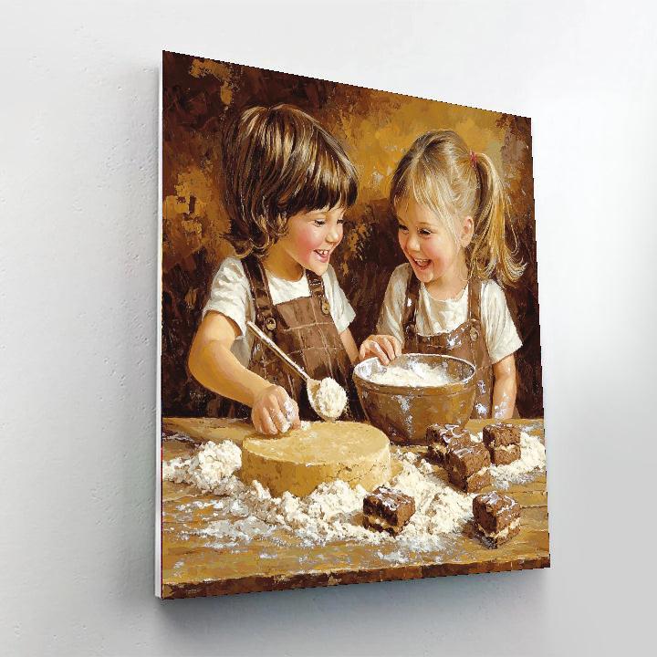 Laughter In The Kitchen Paint By Number