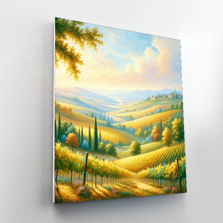 Italian Countryside Escape Paint By Number