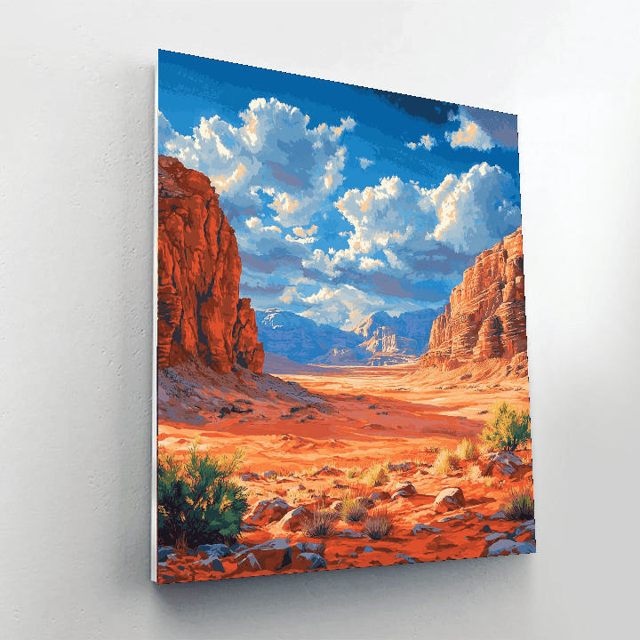 Wadi Rum - Jordan Painting By Numbers Kit