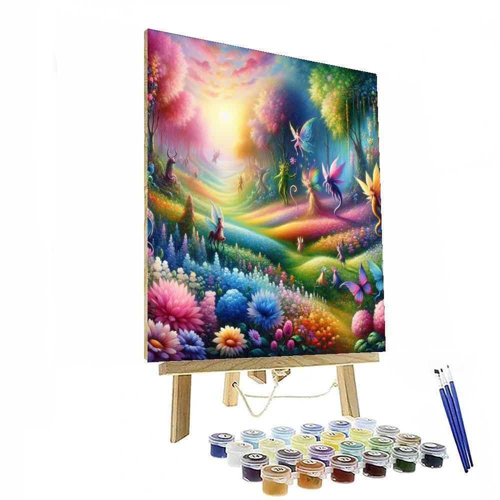 Enchanting Fairy Tale Adventure Numbered Painting Kits