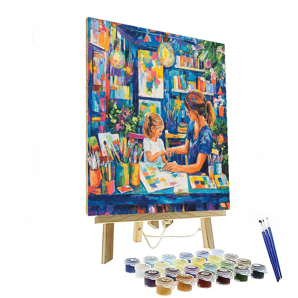 Creating Togetherness DIY Paint By Numbers