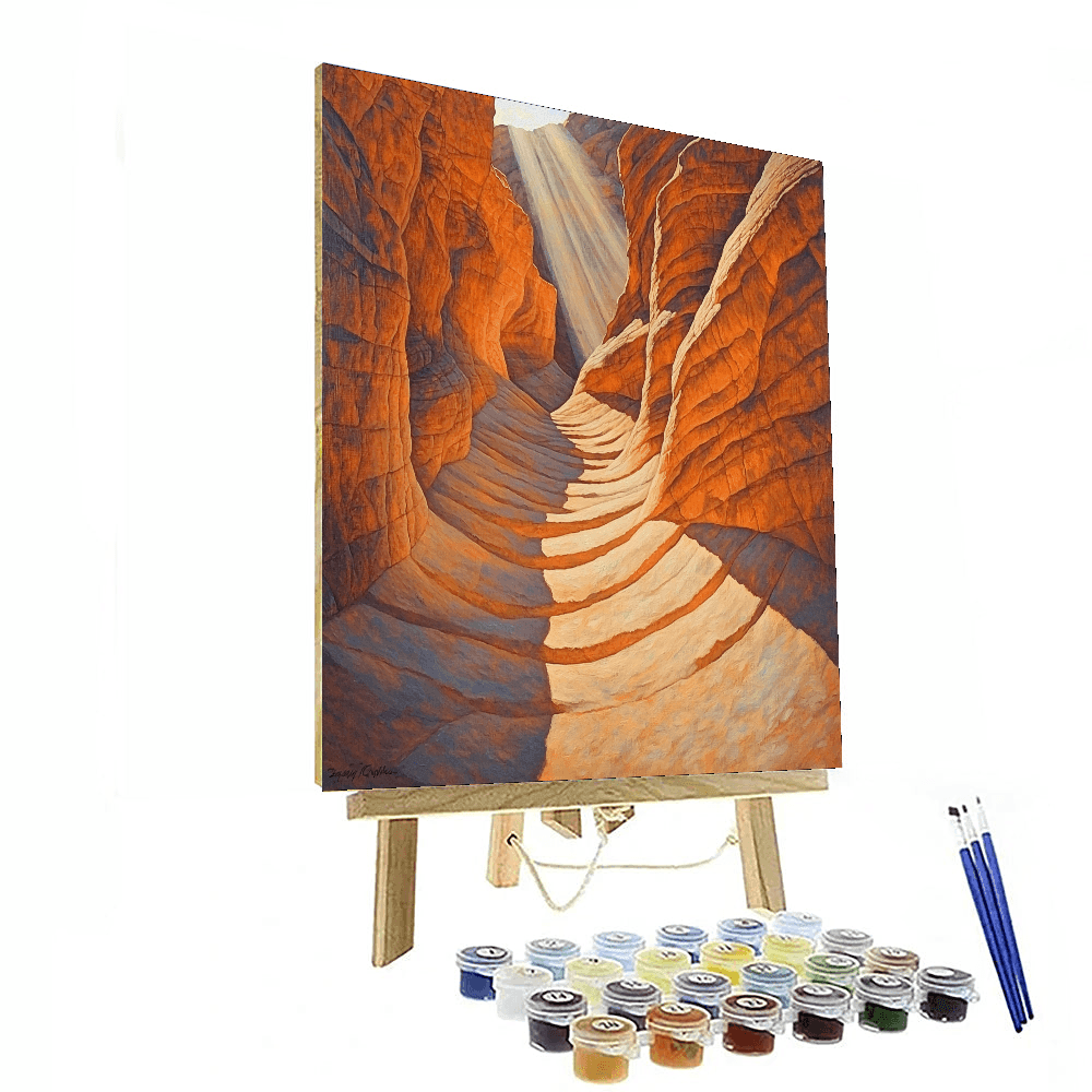 Antelope Canyon, Arizona Painting Number Kit