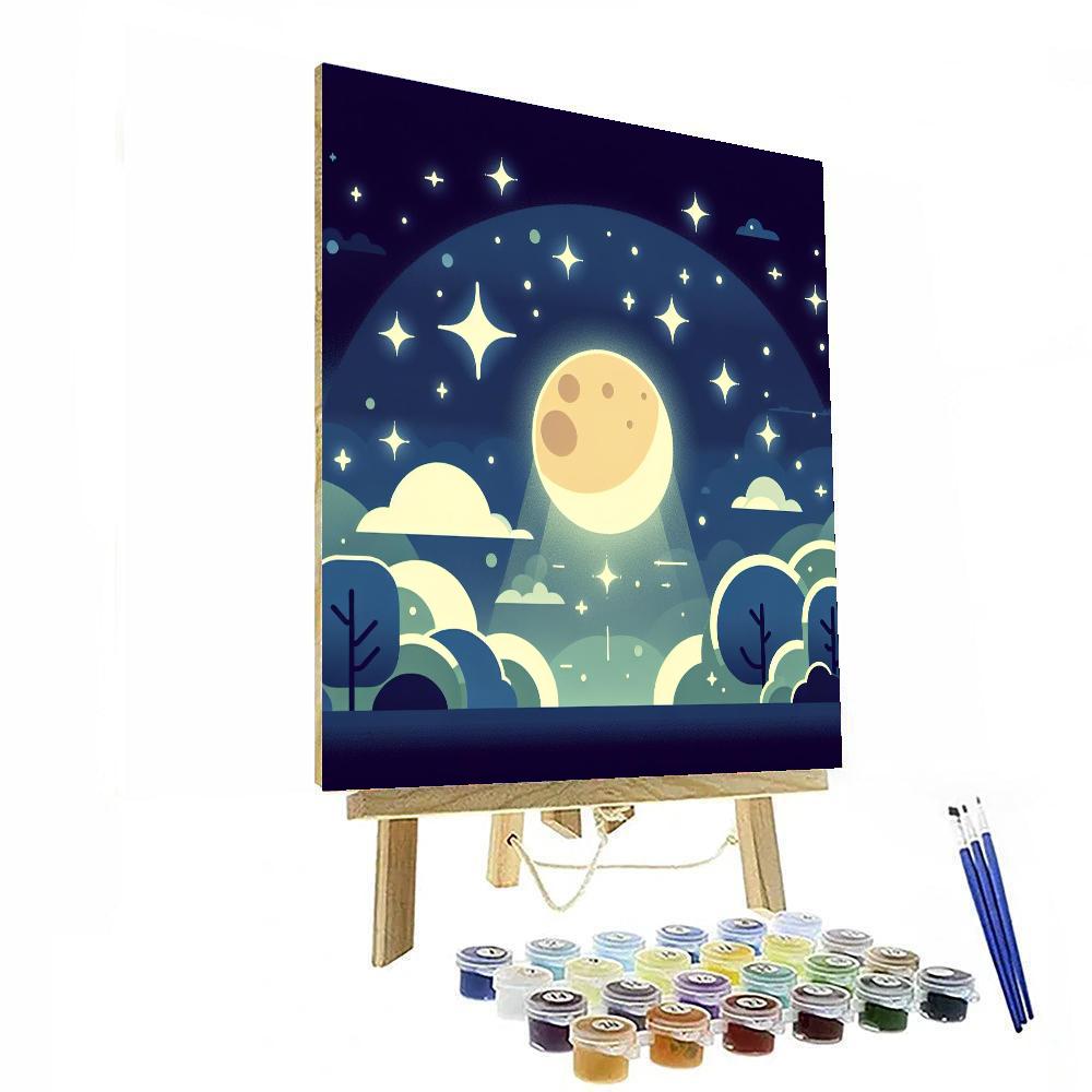 Twinkling Night Numbered Painting Kits