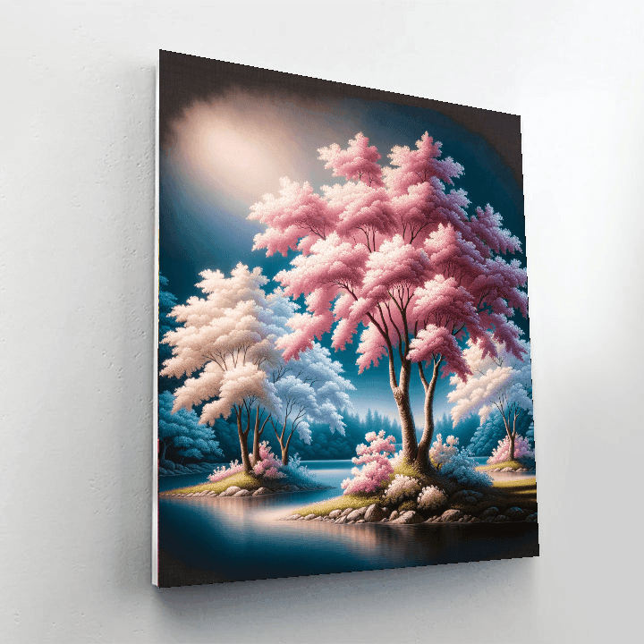 Serenity Blossom DIY Paint By Numbers