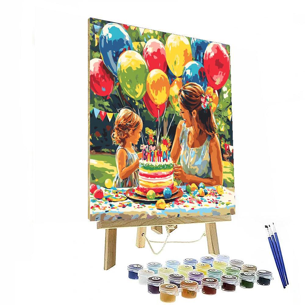 Celebrating Togetherness DIY Paint By Numbers