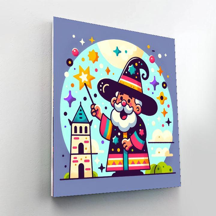 Mystical Wizard World Paint By Numbers Kits