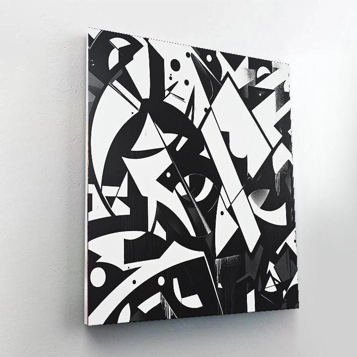 Banksy Inspired Shadow Of Resistance  Painting By Numbers Kit