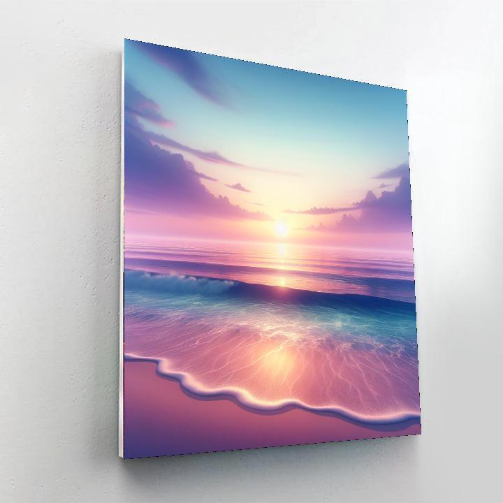 Ocean Breeze Calm Numbered Painting Kits