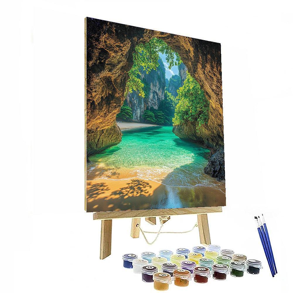 Playa Del Amor - Mexico Numbered Painting Kits