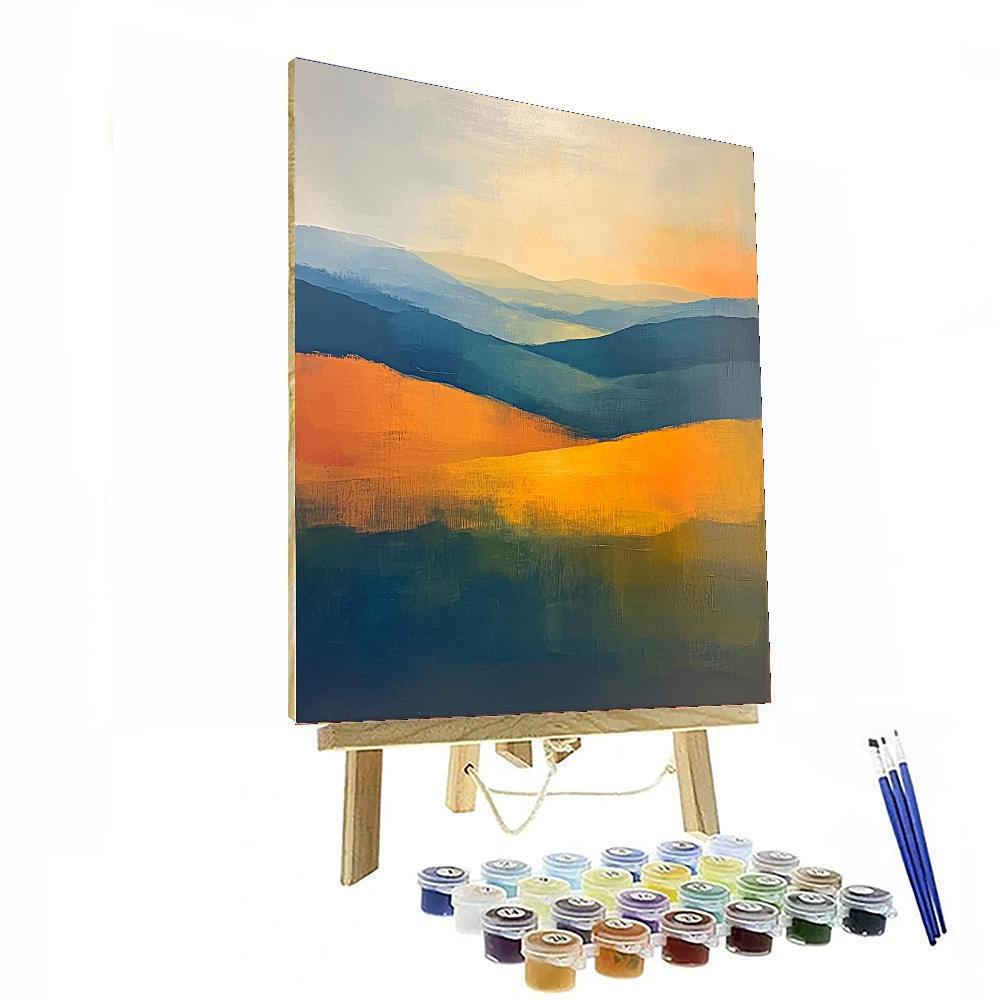 Paul Cézanne Inspired Solstice Reflections  Paint By Numbers Art