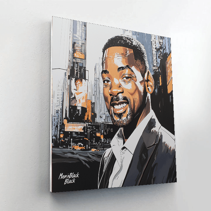 Will Smith: The Charismatic King Of Comedy And Drama Paint By Color
